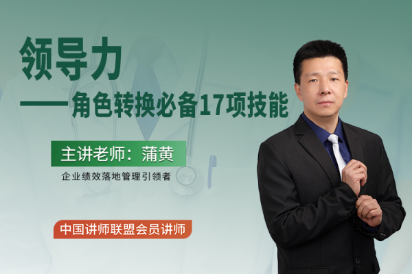 领导力--角色转换必备17项技能